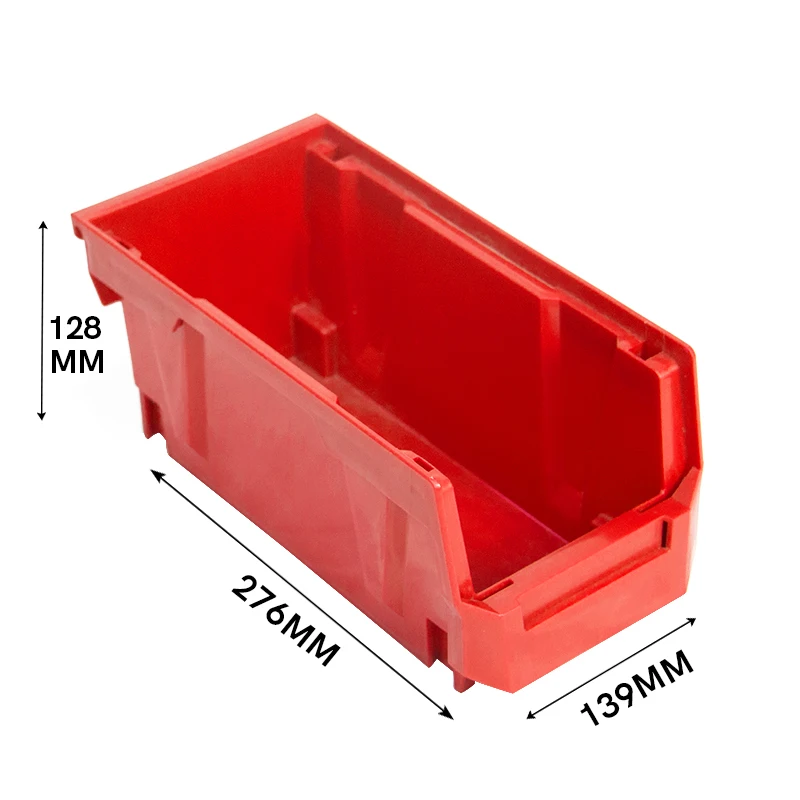 

V3- 1428 276*139*128mm Hot Sell Shelf Bins Plastic Storage Containers Toy Socks Shelf Storage Bins Boxes For Shelves, Blue,red,yellow,brown,customized