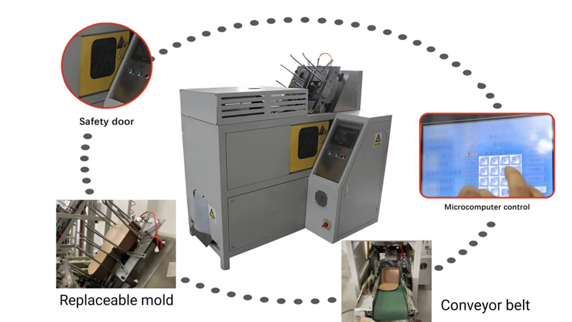 Fully Automatic Paper Food Container Machine For Making Lunch Box Buy