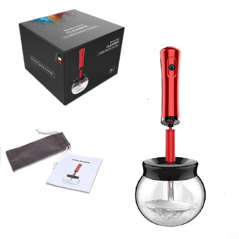 
2020 hottest selling cleaner and drying makeup tools make up brush cleaner Private Label electric makeup brush cleaner 