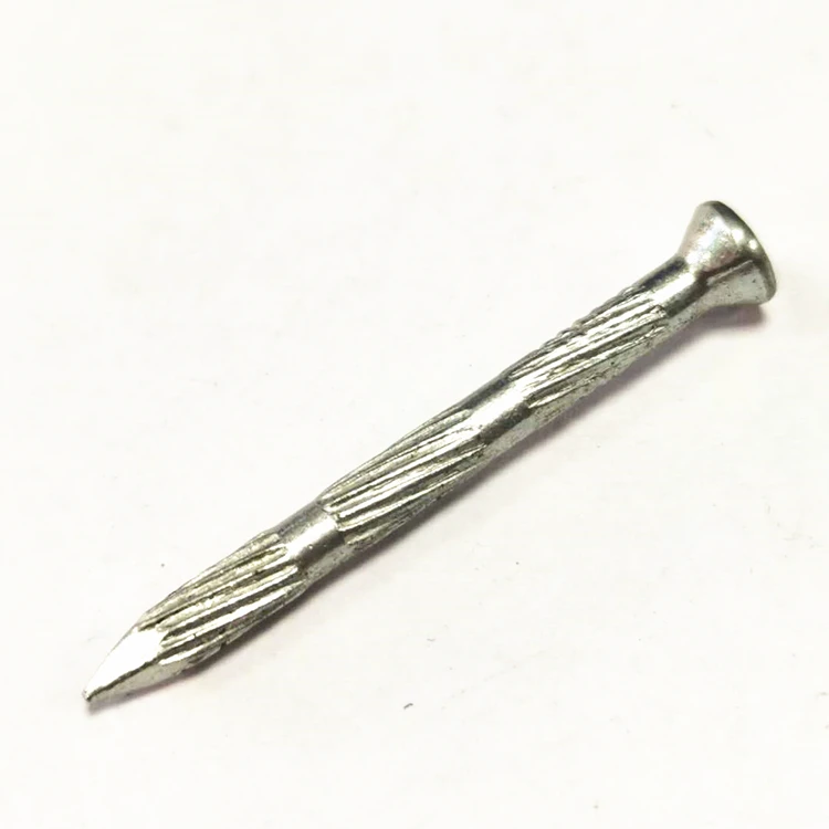 Electro Galvanized Countersunk Head Concrete Steel Nails Buy Hardened