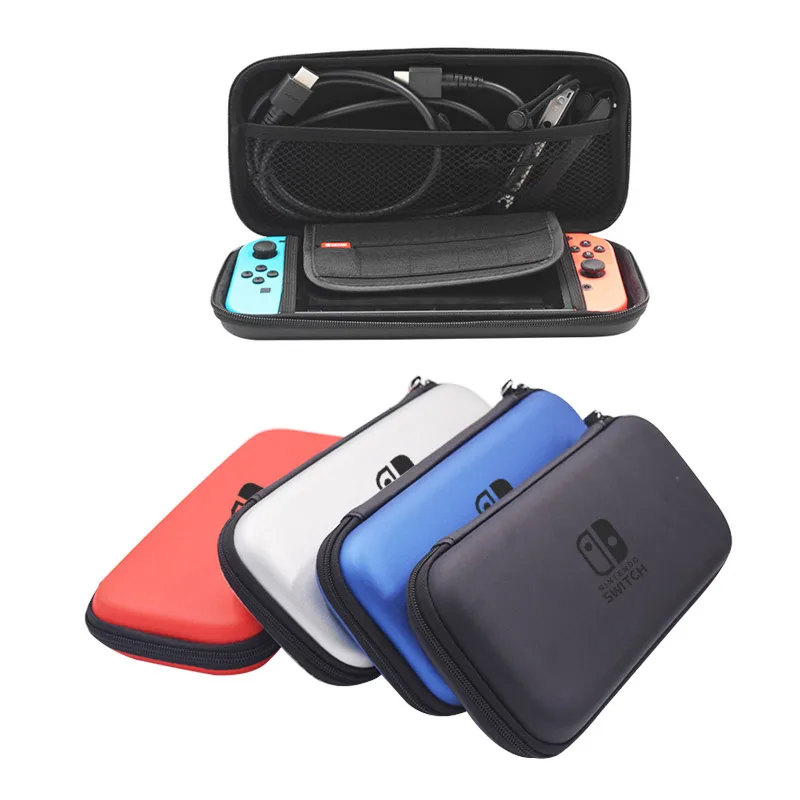

X2021 Hot Sale Factory Supply Hard EVA Storage Game Case for Nitendo Switch OLED NS Protective Case Switch nitendo switch bag, Black pink