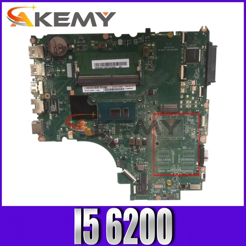

Akemy For E52-80 V310-15ISK V310-15IKB DA0LV6MB6F0 Notebook Motherboard CPU I5 6200 DDR4 4G RAM 100% Test Wor