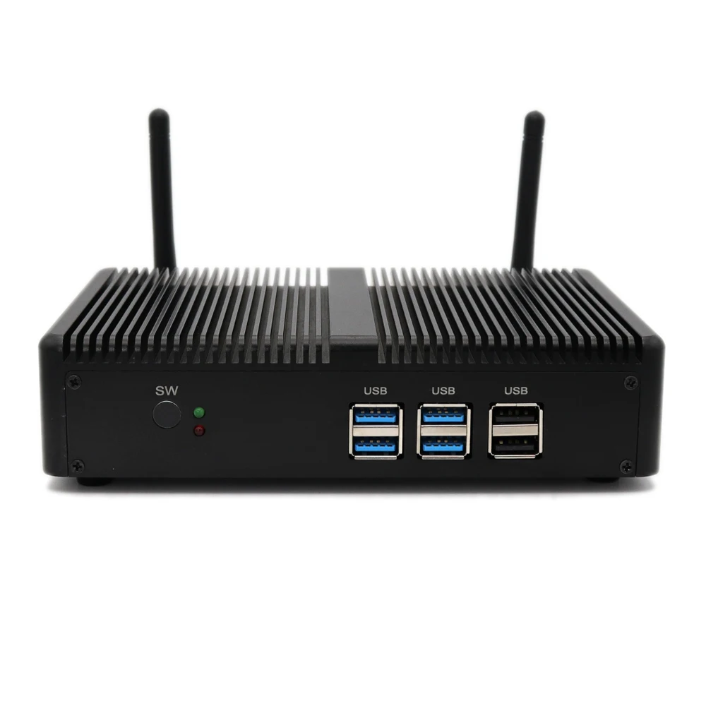 

EGLOBAL Professional cheap Panel PC Intel pentuim 4415U Fanless all in one pc with 1*LAN port(RJ-45), All black aluminum alloy