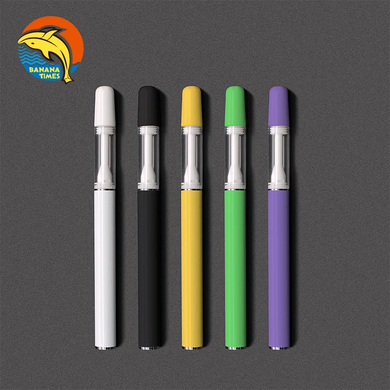 

Wholesale Ceramic Coil 1ml CBD Vape Pen Oil Best Quality CBD Empty Vape Pen with Custom Vape Pen Box