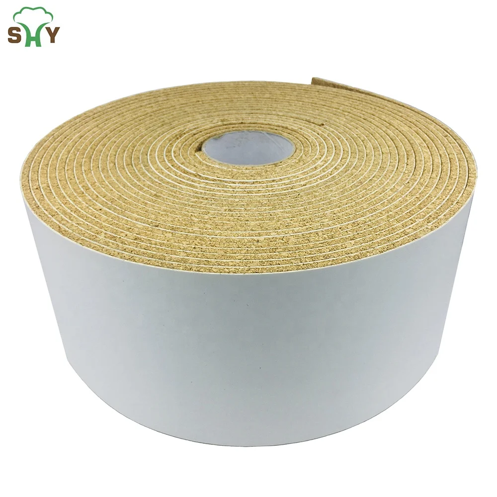 

On Rolls 16*16*5+1MM Pvc Foam Cork Gasket Cork Cling Foam Pads For Glass Shipping Shockproof And Protective Cork Gasket