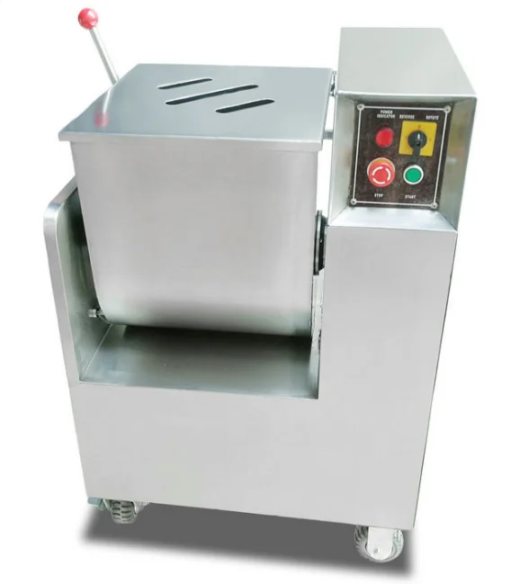 Food Industrial Meat Mixer with Stainless Steel Hopper Products from