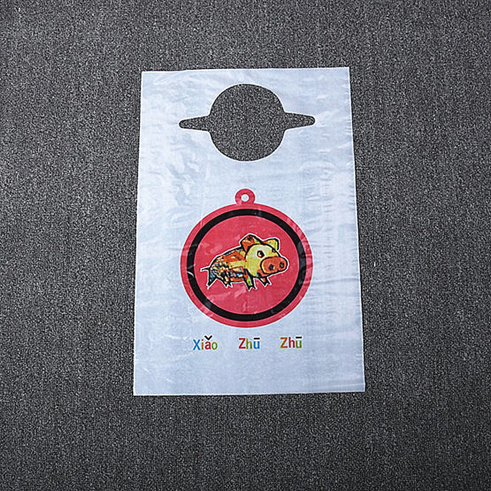Factory Produce Lobster Crab Sea Food Custom Printed Dinning Apron Disposable Plastic Restaurant Bib 