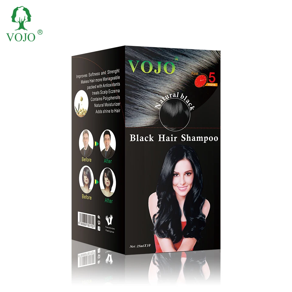 

VOJO argan oil black hair dye made from 100% natural henna herbs at reasonable cost, 2 colors