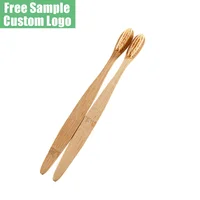 

Wholesale 100% biodegradable handle wooden eco-friendly bamboo toothbrush