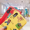 friend For iPhone 6/7 Case XR XS Max 6plus cartoon painted Silicone bus Phone Cases