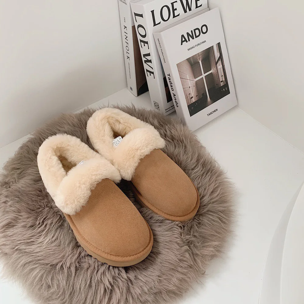 

2021 Wholesale Winter Women's Snow Boots Ankle Women Shoes Bow Girls Lady Designer Luxury Short Fluff Boots, Customized color