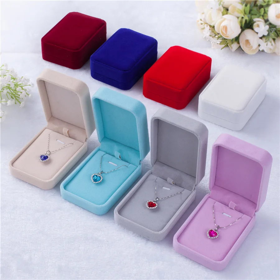

Women Girls Organizer Earring Ear Stud PU Leather Portable Jewel Case Jewellery Packaging Gift Boxes Travel Jewelry Box, As picture