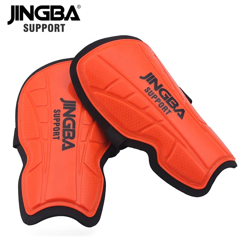 

JINGBA Dropshipping Factory logo customize football shin guard for kids soccer shin pads men women race protector