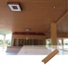 Rucca Indoor WPC Decorative Teak Wood False Ceiling Panel 40*25mm