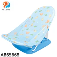 

Newborn Infant Baby Sink Bath Tub Bather Seat Seats Safety Bathing Support with Pillow