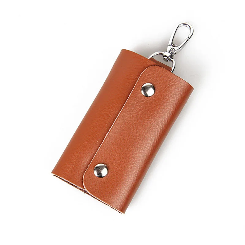 

Fashion Key Holder Multifunctionl Organiser Housekeeper Key Case Unisex PU Leather Car Key Wallet, 12 colors
