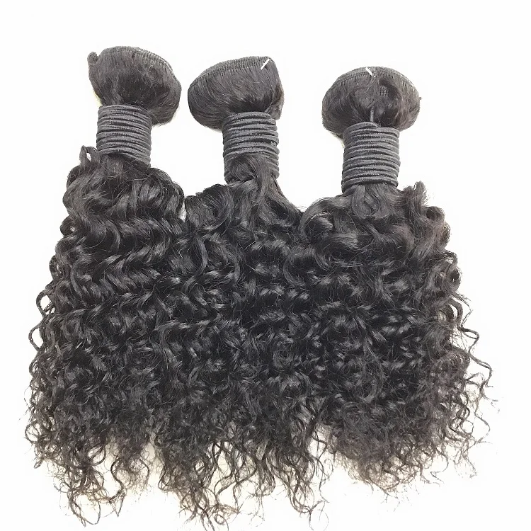 

Full bundles 100% natural remy human hair 10 Inch Kinky Curly weft cuticle aligned ,9a wholesale virgin hair