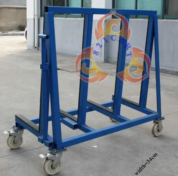 
glass trolley cart for glass and granite and stone and marble transfer 