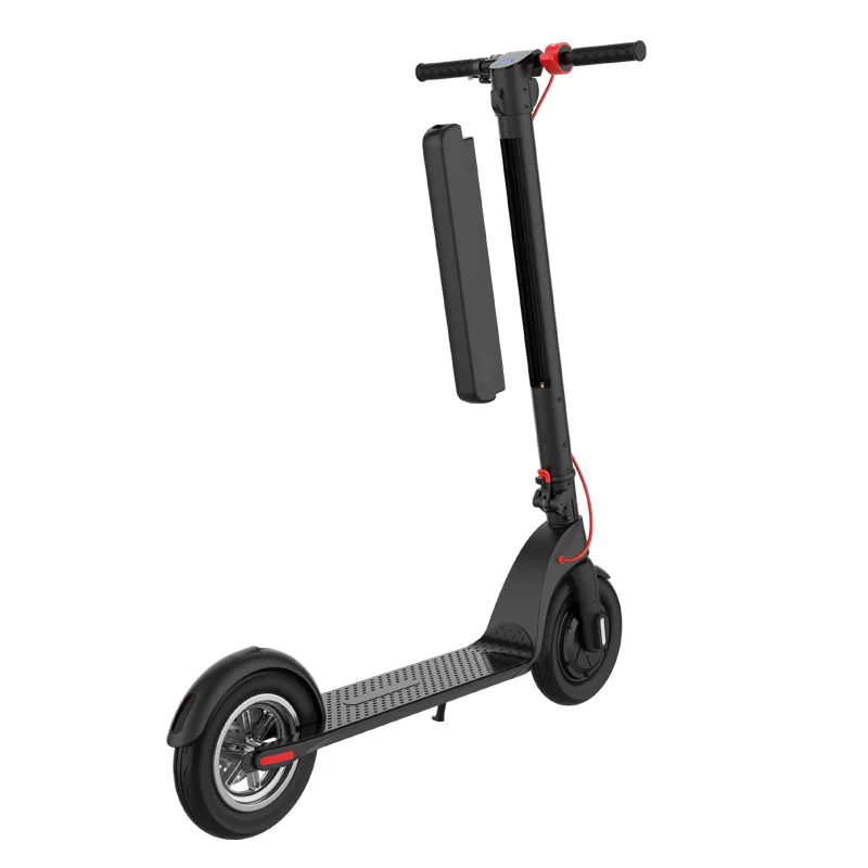 

HX X8 big battery capacity kick scooter for europe 10 inch air tire 45KM long distance adult electric scooter
