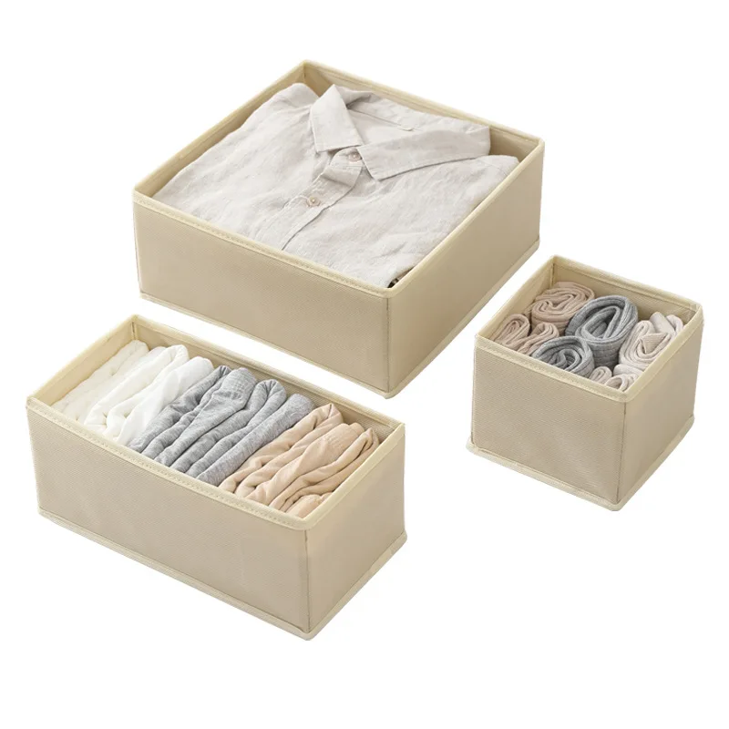 

Multi function 6 in 1 jeans underwear t-shirt drawer clothes organizer foldable household cloth organizer box