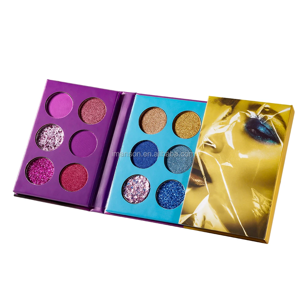 

No Logo Cosmetics Vendor 24 Color Mini Folding Eyeshadow Palette