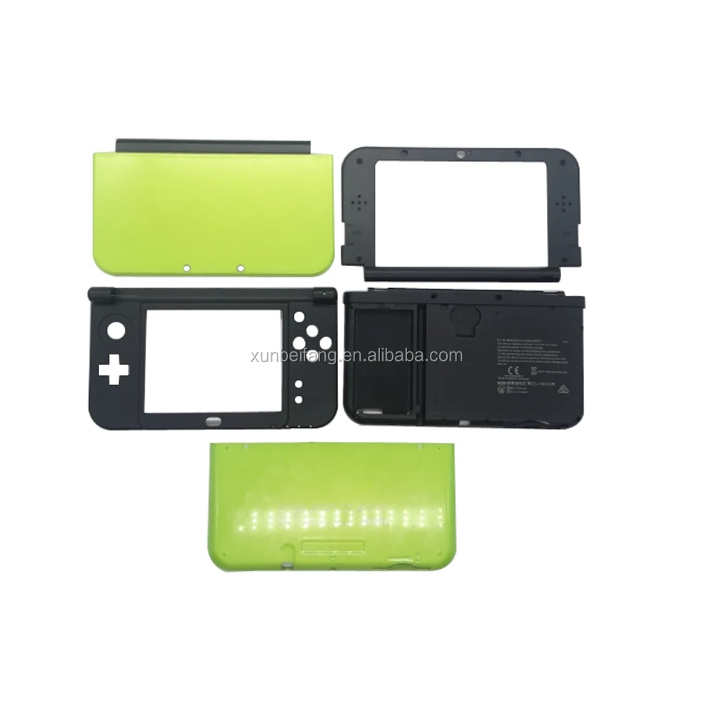 Yellow Green Game Console Replacement Full Shell for NEW3DS