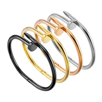 

Women's Stainless Steel Nail Bracelet Bangle