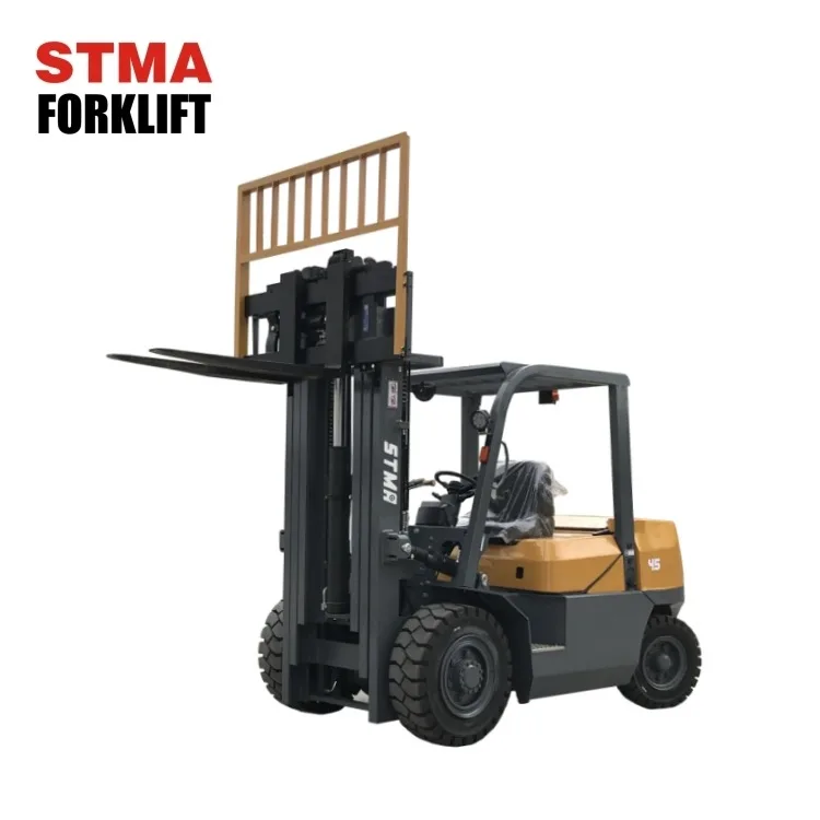 Automatic transmission cpcd40 diesel forklift with Mitsubishi S4S engine