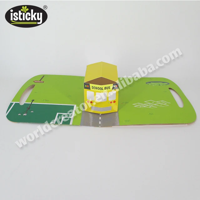 
Free sample wholesale waterproof design custom printing pop up books sticker 