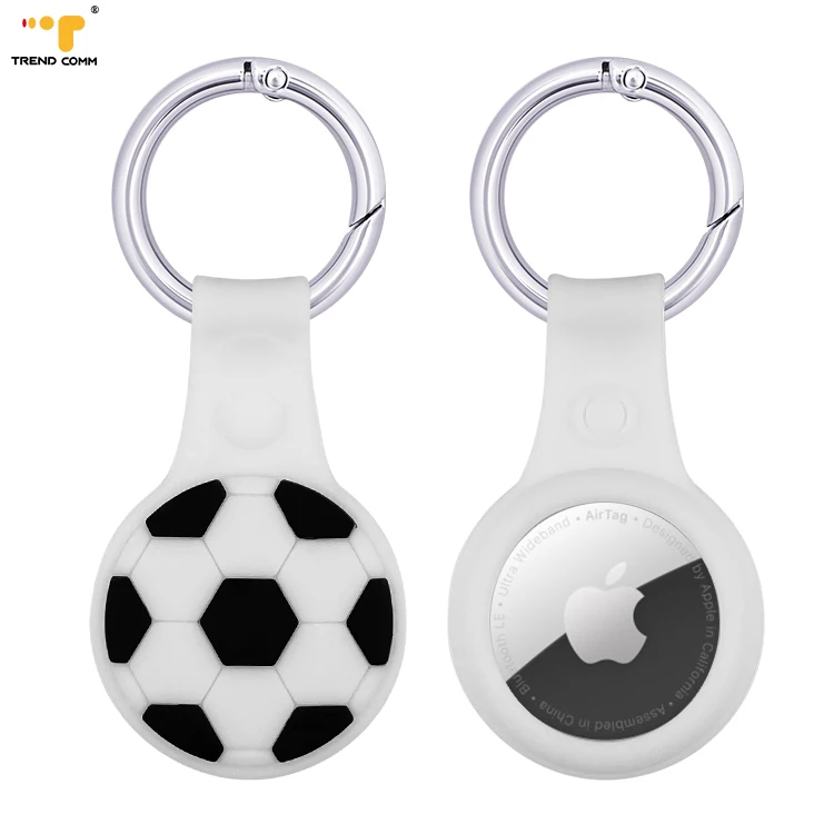 

Custom Airtags Silicone Accessories Loop Keychain Holder Airtag Case For Dog Airtag Pet