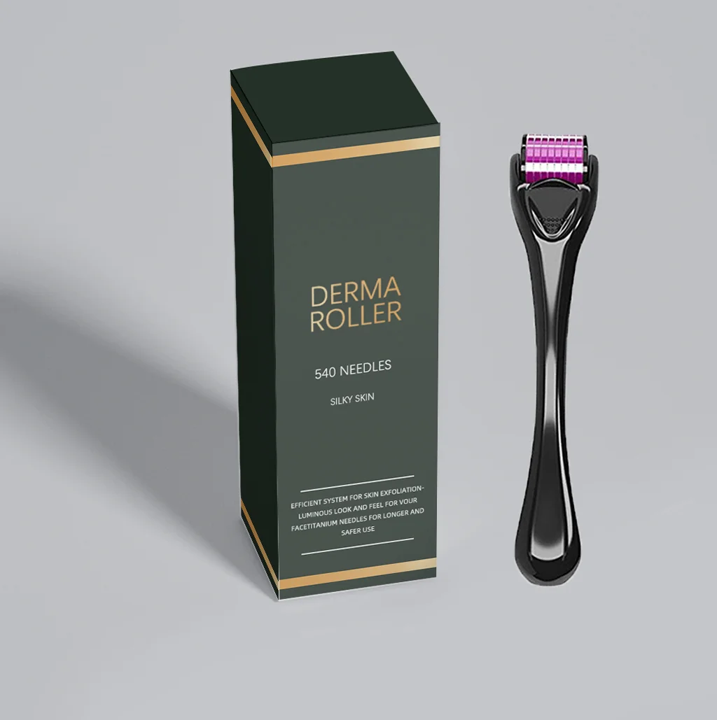 

Eco-friendly Stainless Steel Beard Growth Kit Microneedle Roller Zgts 192 Needles Derma Roller