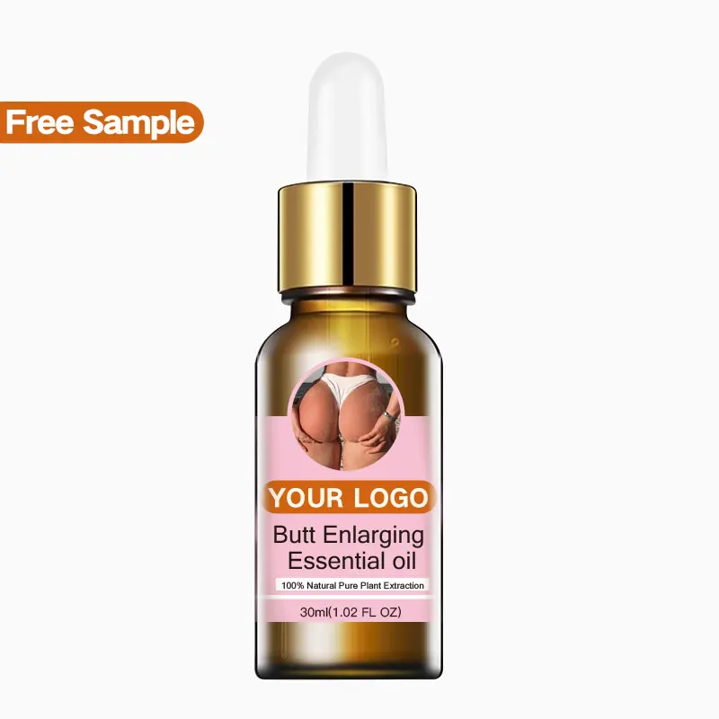 

High Quality 100% Natural Woman Sexy Buttocks Firm Lifting Buttock Massage Butt Enhancement Oil, Transparent