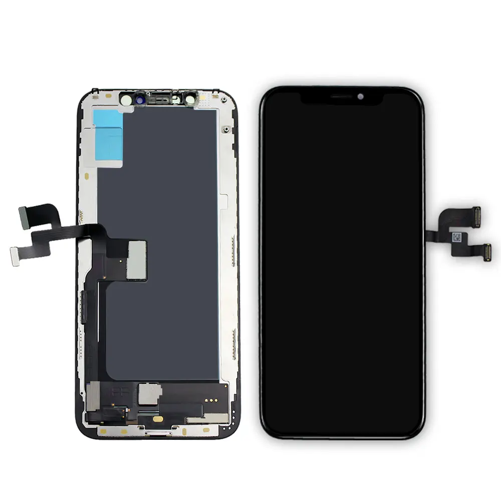 

Wholesale price OLED quality lcd display assembly for iphone x, cell phone lcd screen replacement