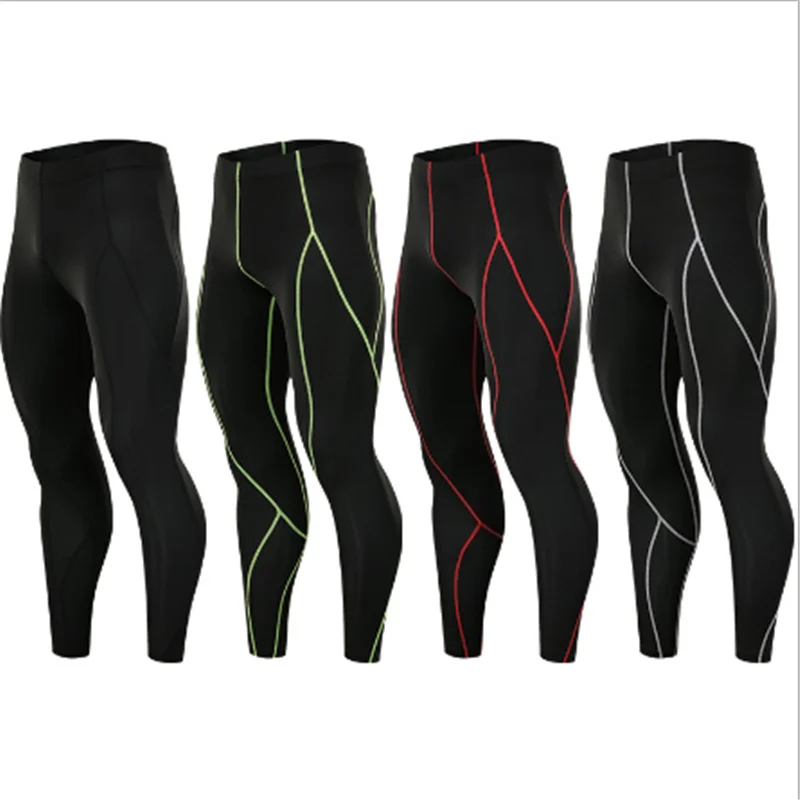 

TSLA Men Thermal Compression Pants Athletic Sports Leggings Running Tights, Customized colors