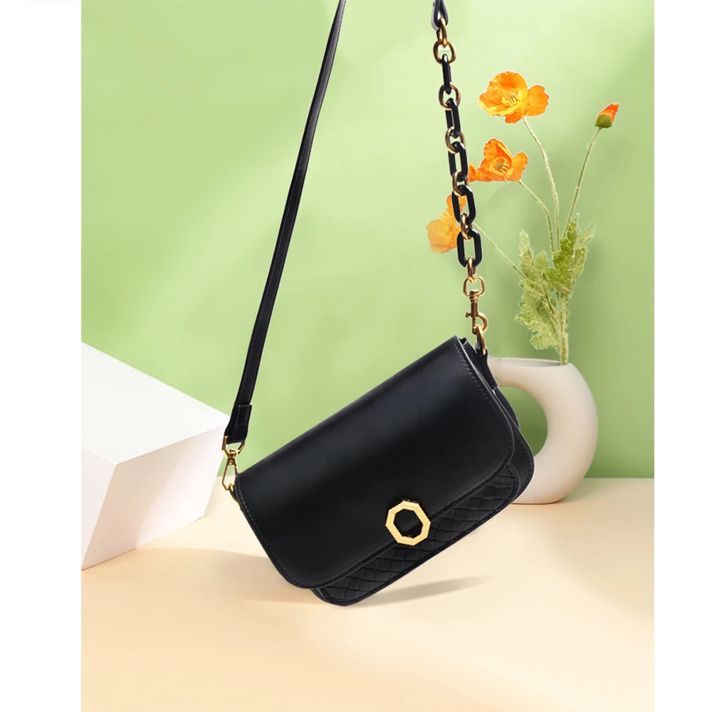 

LIKEBAG new fashion niche designluxurious bag female PU leather chain super fire shoulder messenger bag for women