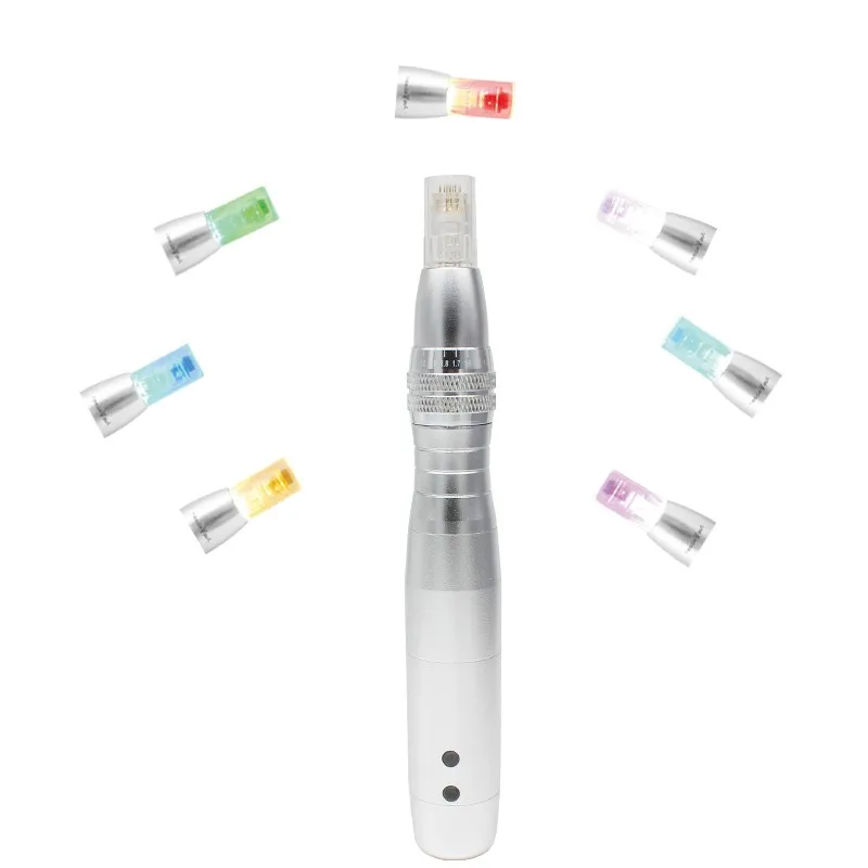 

FR best selling anti-wrinkle electric micro needle dermapen results, Silver,black