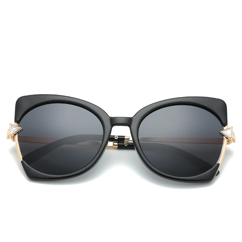 

New Arrivals high quality fashionable vintage cat eye womens shades uv400 polarized sunglasses sun glasses