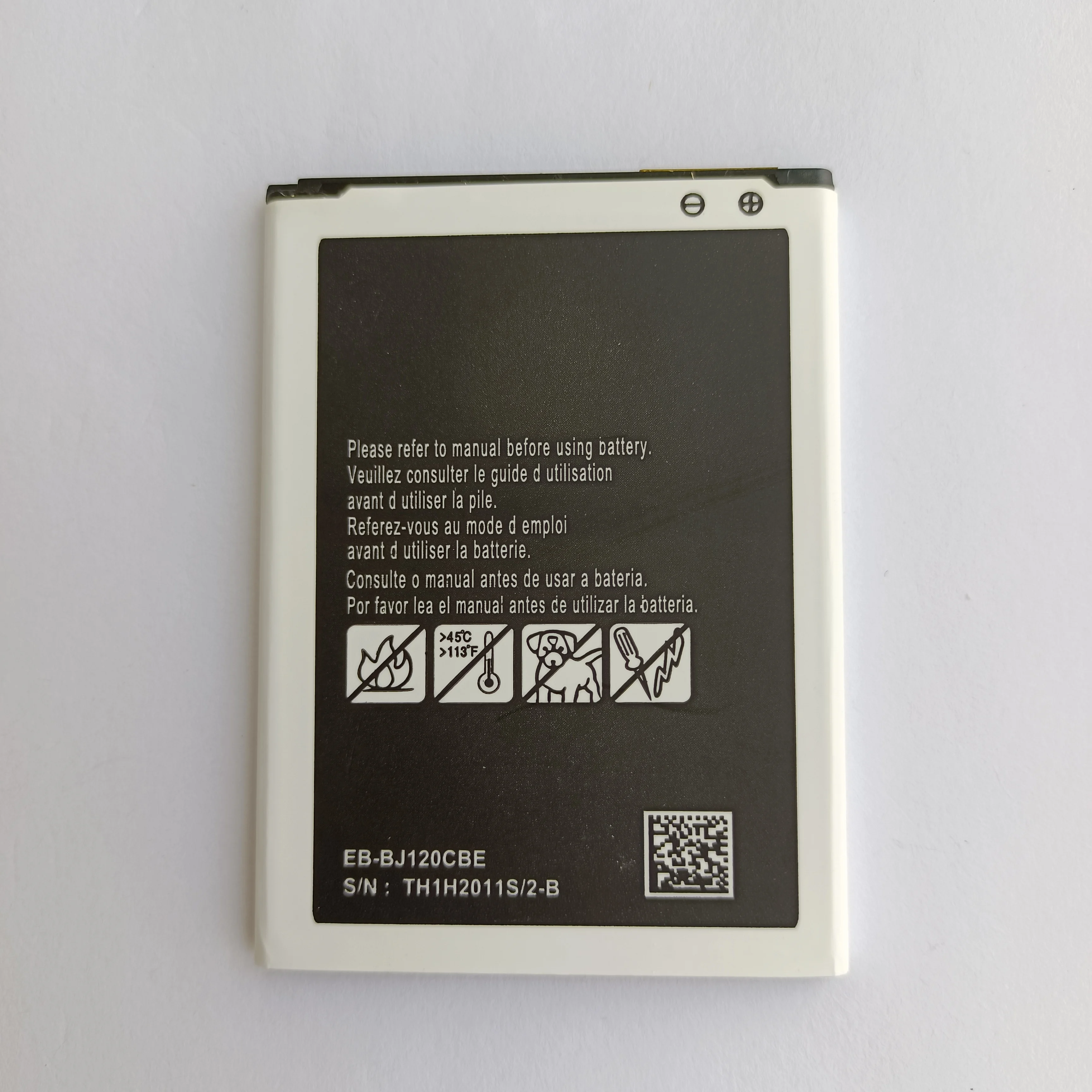 

Original wholesale EB-BJ120CBE High big capacity rechargable lithium smart cell Mobile phones batteries for Samsung J120 Galaxy