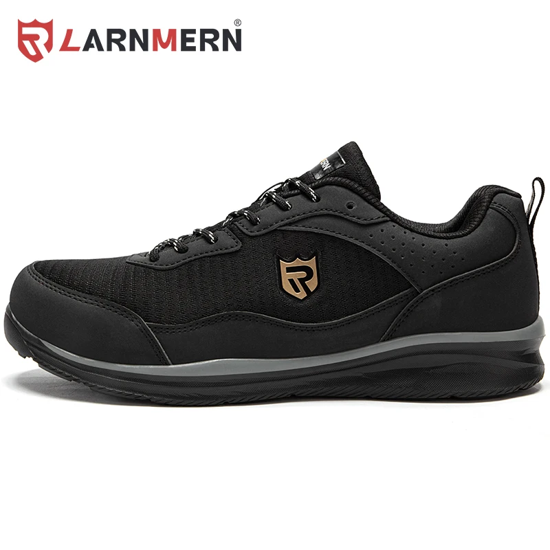 

LARNMERN Men Safety Shoes Steel Toe Work Shoes Anti-smashing Construction Sneaker Anti-punctur