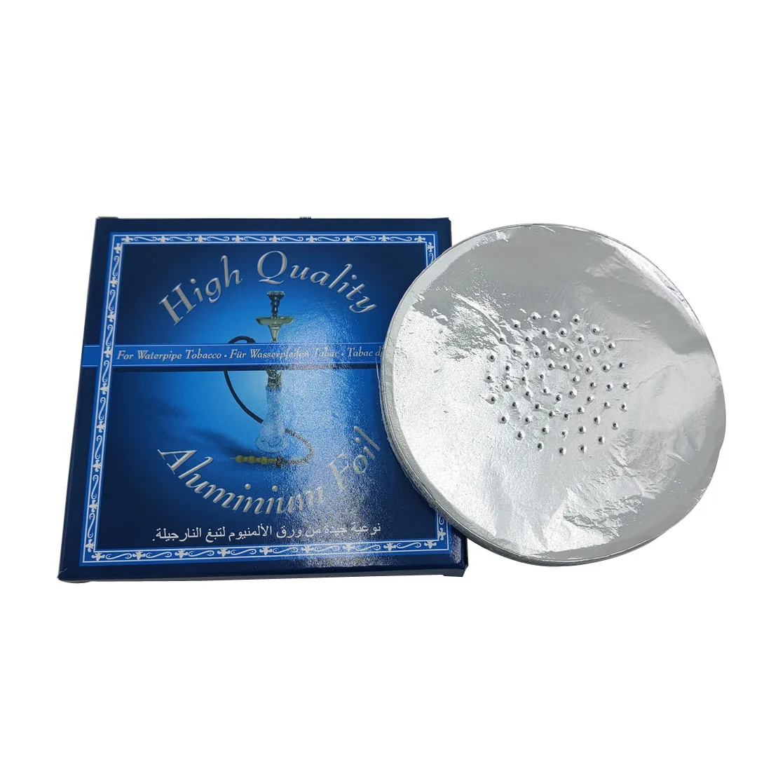 

T033C Household Hookah Aluminum Foil Manufacturer, Silver