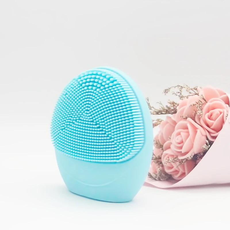 

Custom Mini Deep Clean sonic facial brush electric facial cleansing brush silicone facial cleansing brush
