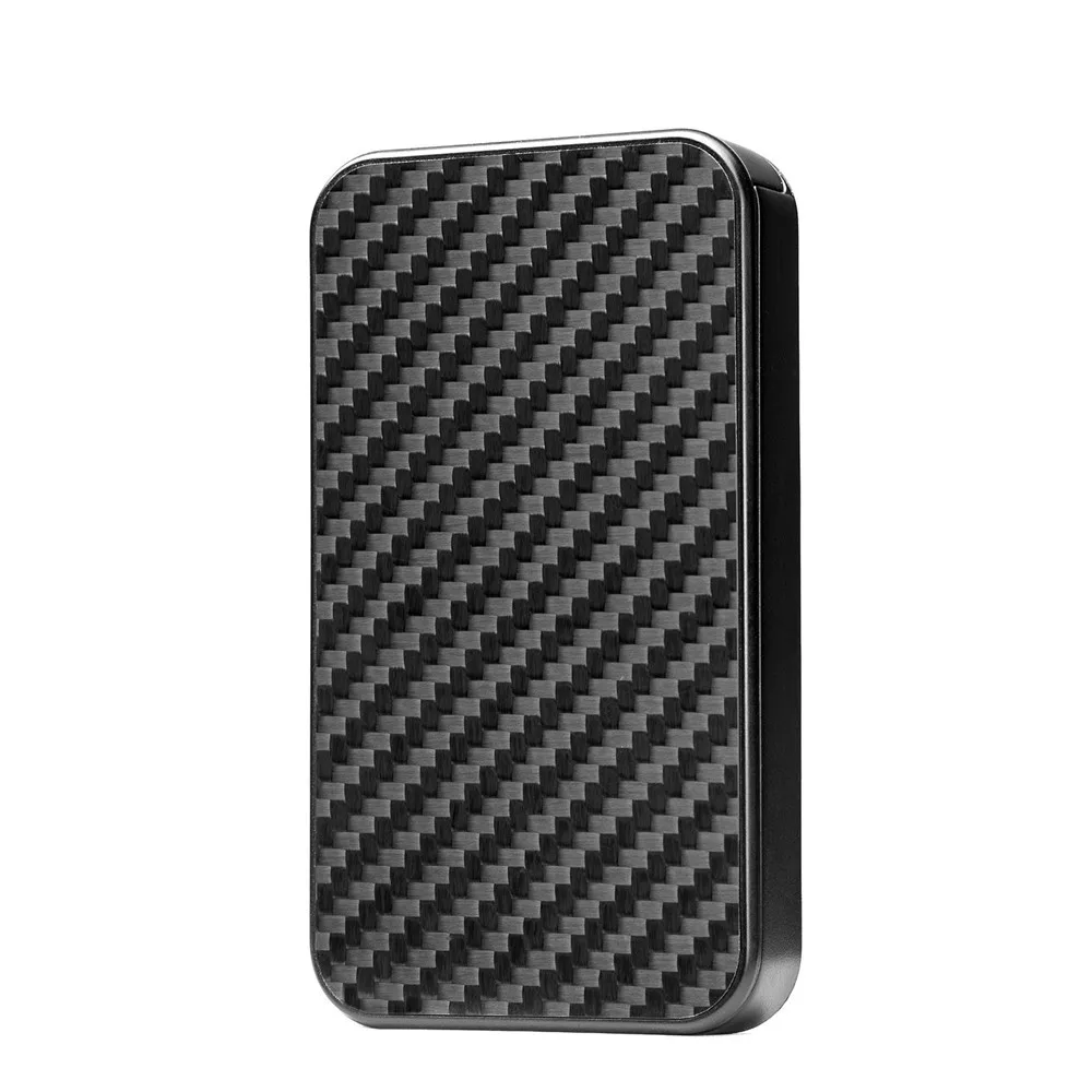 

atinfor Portable Business RFID Carbon Fiber Card Box Multi Purpose Bank Card Holder Wallet