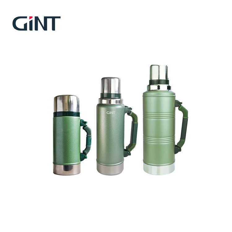 

Gint food grade 750ml function thermos stainless steel vacuum flask thermal, Solid color