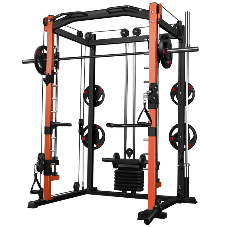 

Multi Smith Machine Home Gym Power Cage Total Body Training System