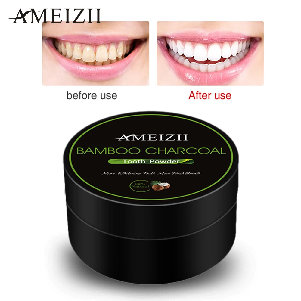 
AMEIZII Oral Hygiene Tooth Whitener Natural Teeth Whitening Powder Blanchiment Dentaire Tartar Remover Cleaning Dental Bleaching 