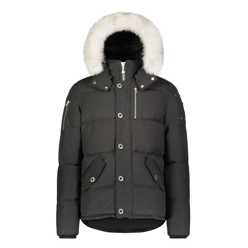 

Wholesale Mens Winter Down Jacket Fur Hood Men's Down Coat Moose Jackets with NFC