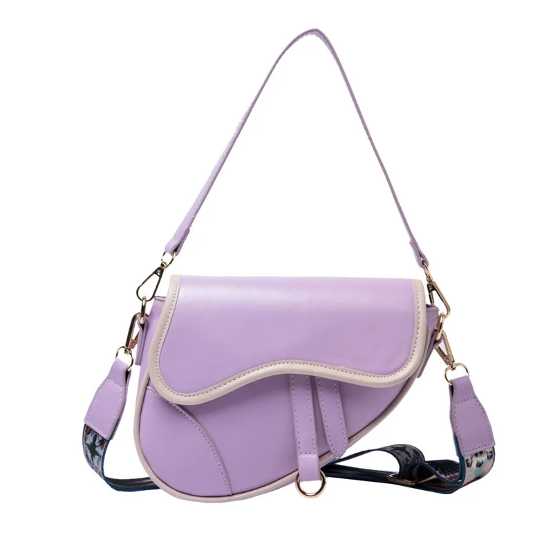 

2021 Wholesale Ladies Handbags Messenger Female Purses Luxury Designer High Quality Saddle Women Shoulder Crossbody Bags