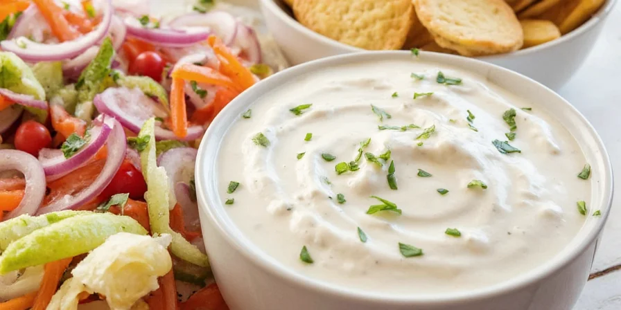 Ranch in labeled airtight jar