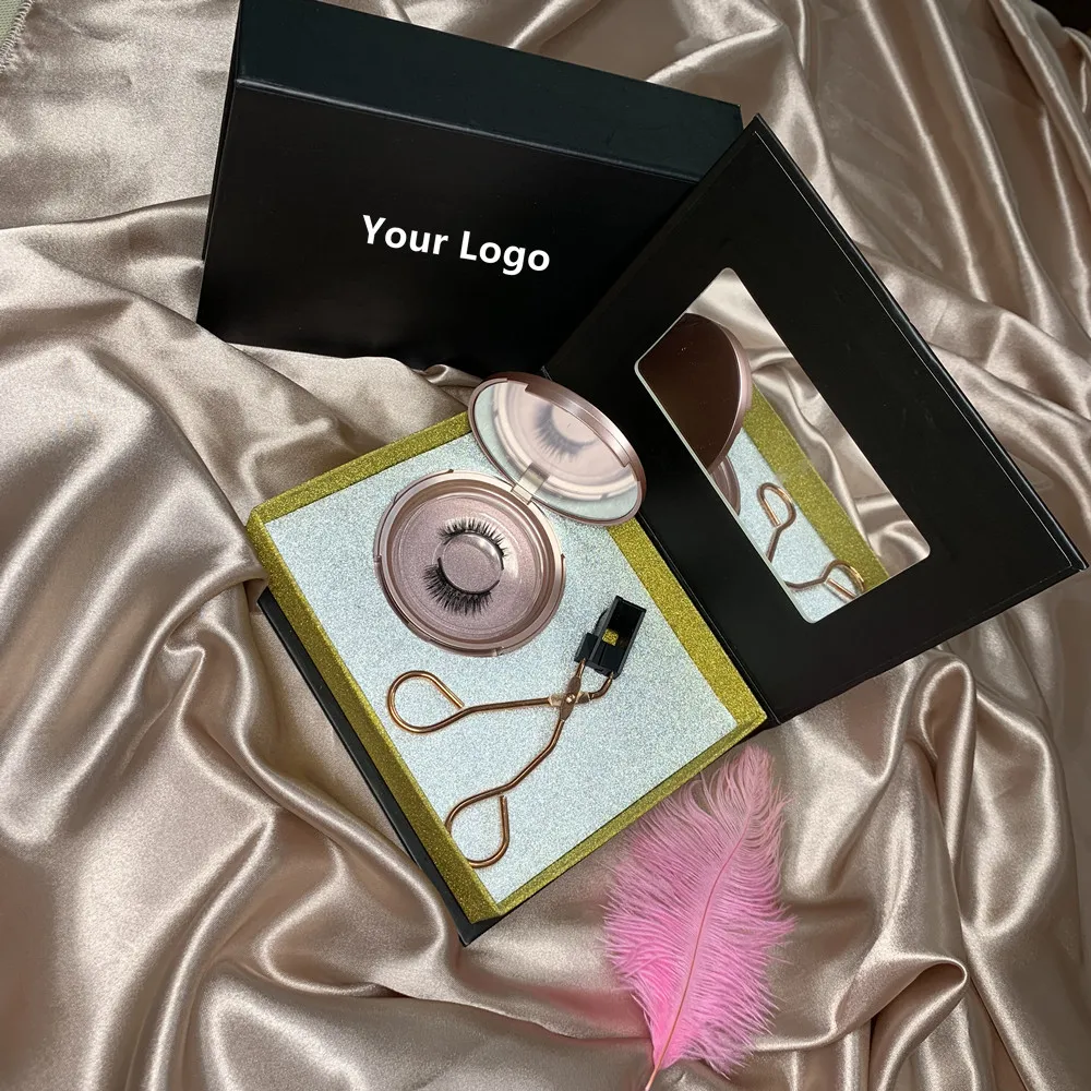 

2021 new magnetic eyelashes no eyeliner easy to wear, Natural color