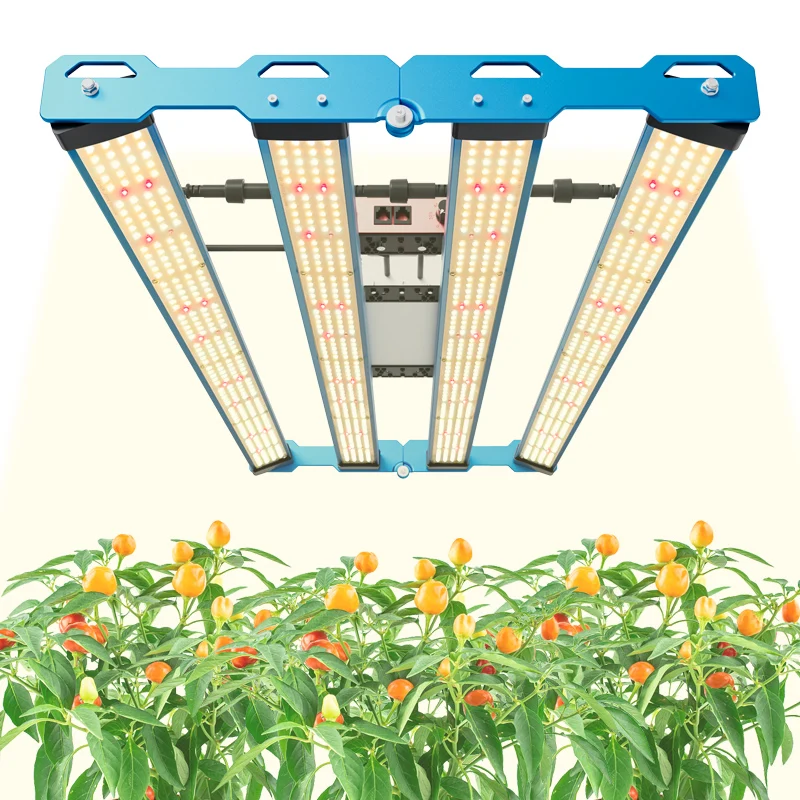 

For 3x3 ft Tent Rotatable KingBrite P55 320W Full Spectrum Samsung LM301H EVO LED Grow Lights